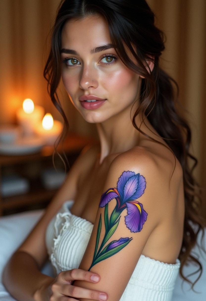 iris tattoo