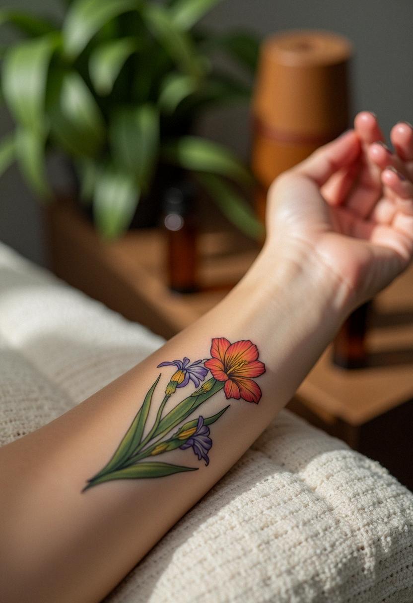 iris tattoo