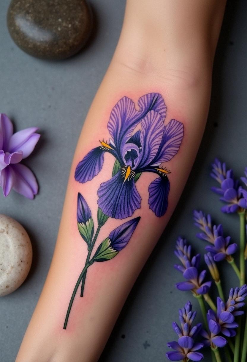 iris tattoo