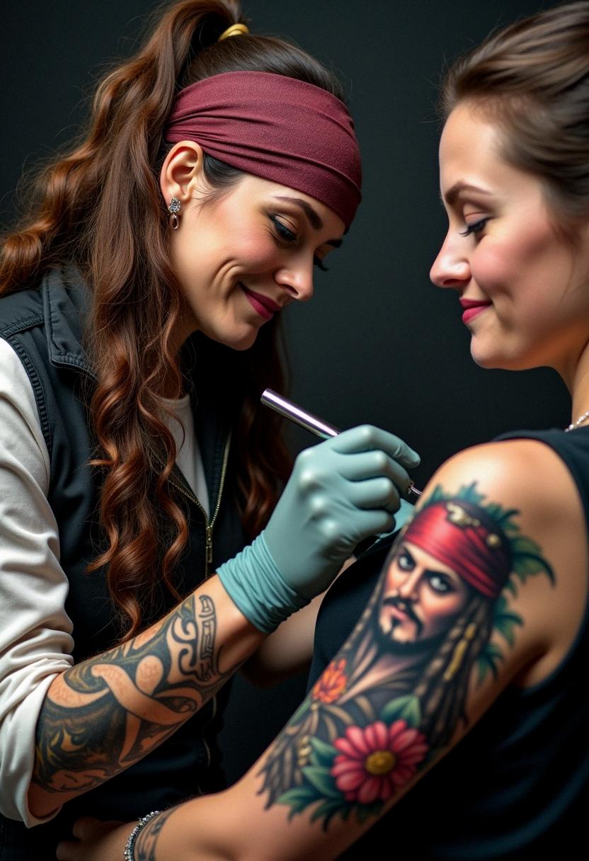 jack sparrow tattoo
