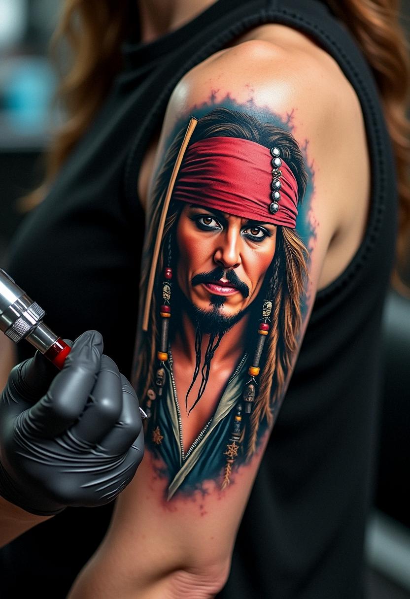 jack sparrow tattoo