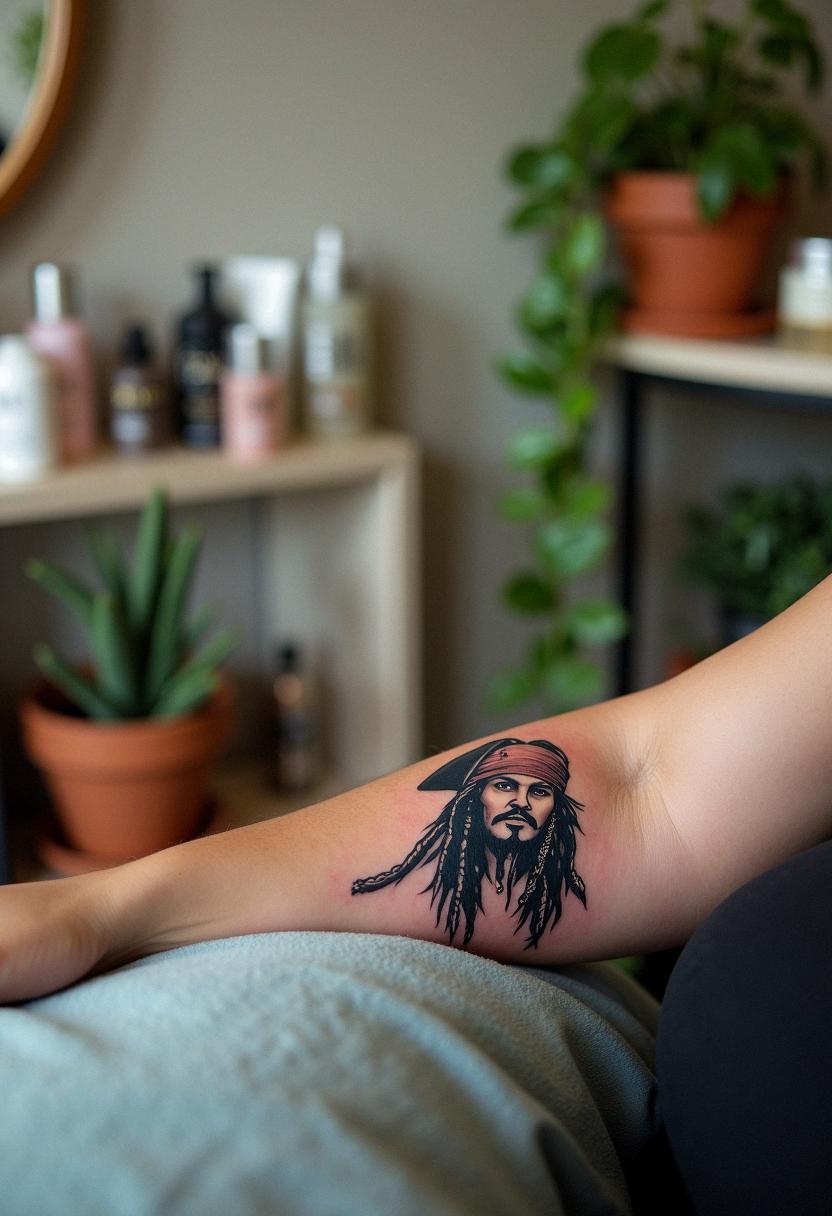 jack sparrow tattoo