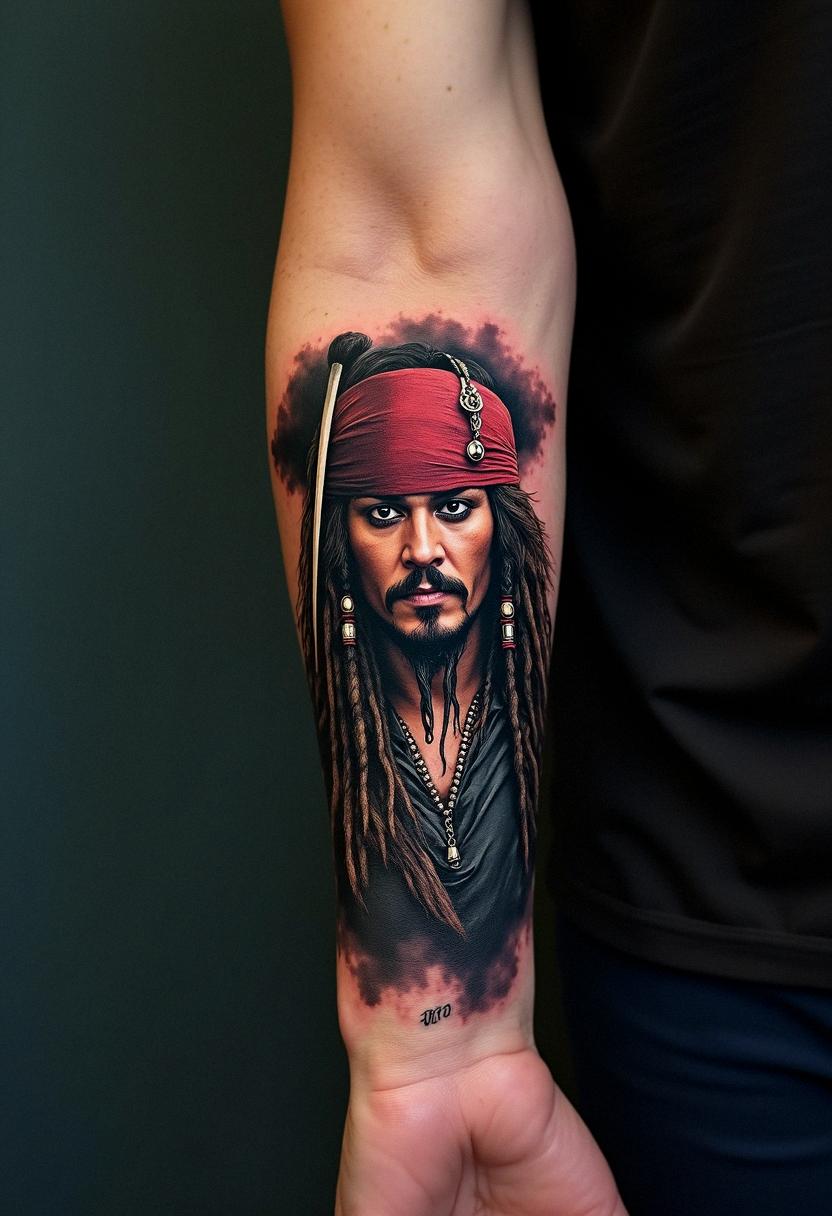jack sparrow tattoo