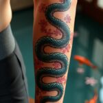 Japanese Snake Tattoo 00002