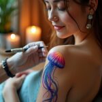 Jelly Fish Tattoo 00002