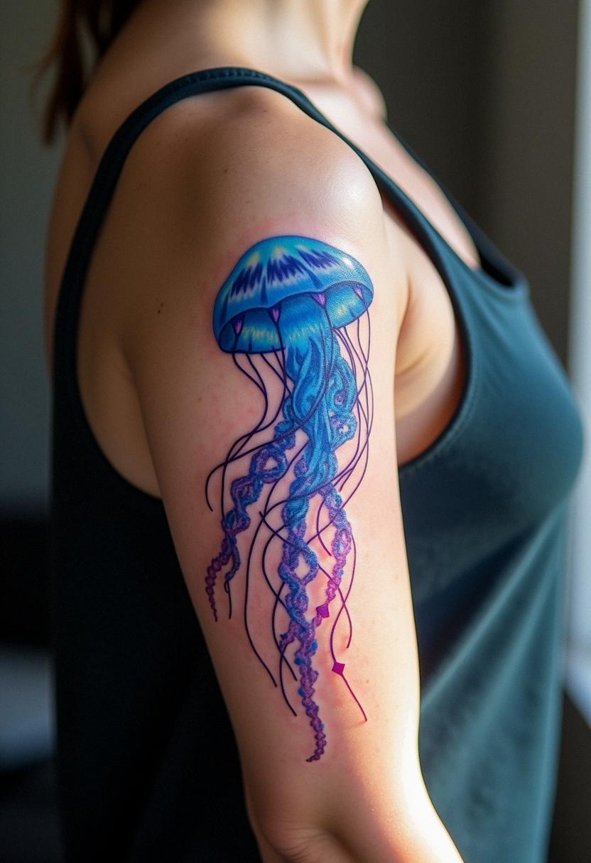 jelly fish tattoo