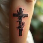 Jesus Cross Tattoo 00001