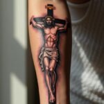 Jesus On Cross Tattoo 00001