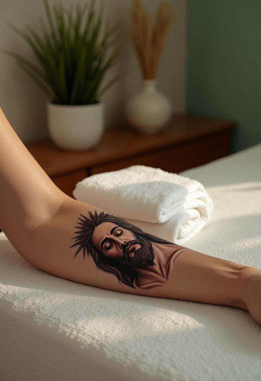 jesus tattoo