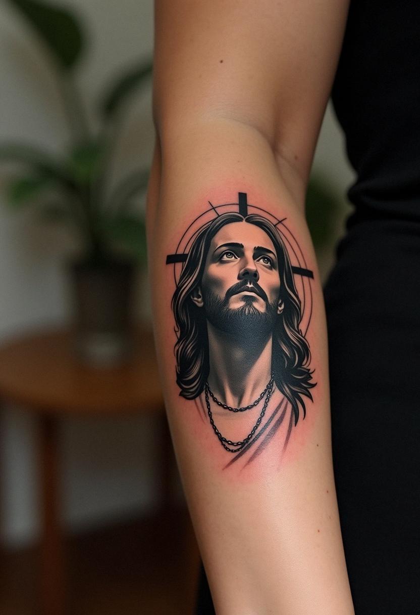 jesus tattoo