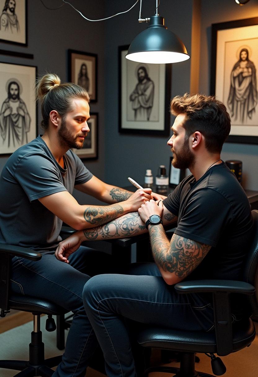 jesus tattoo