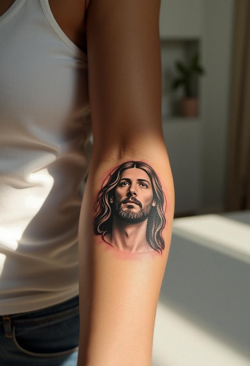 jesus tattoo