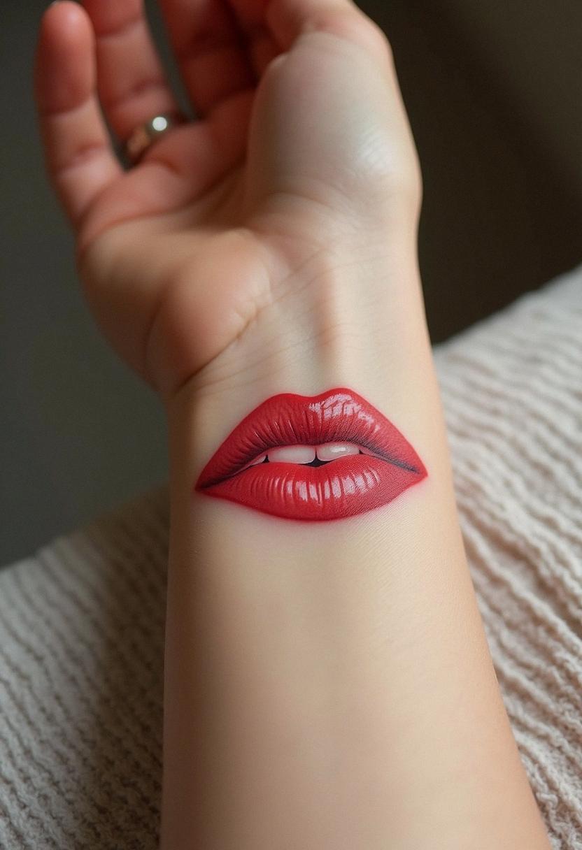 kiss tattoo