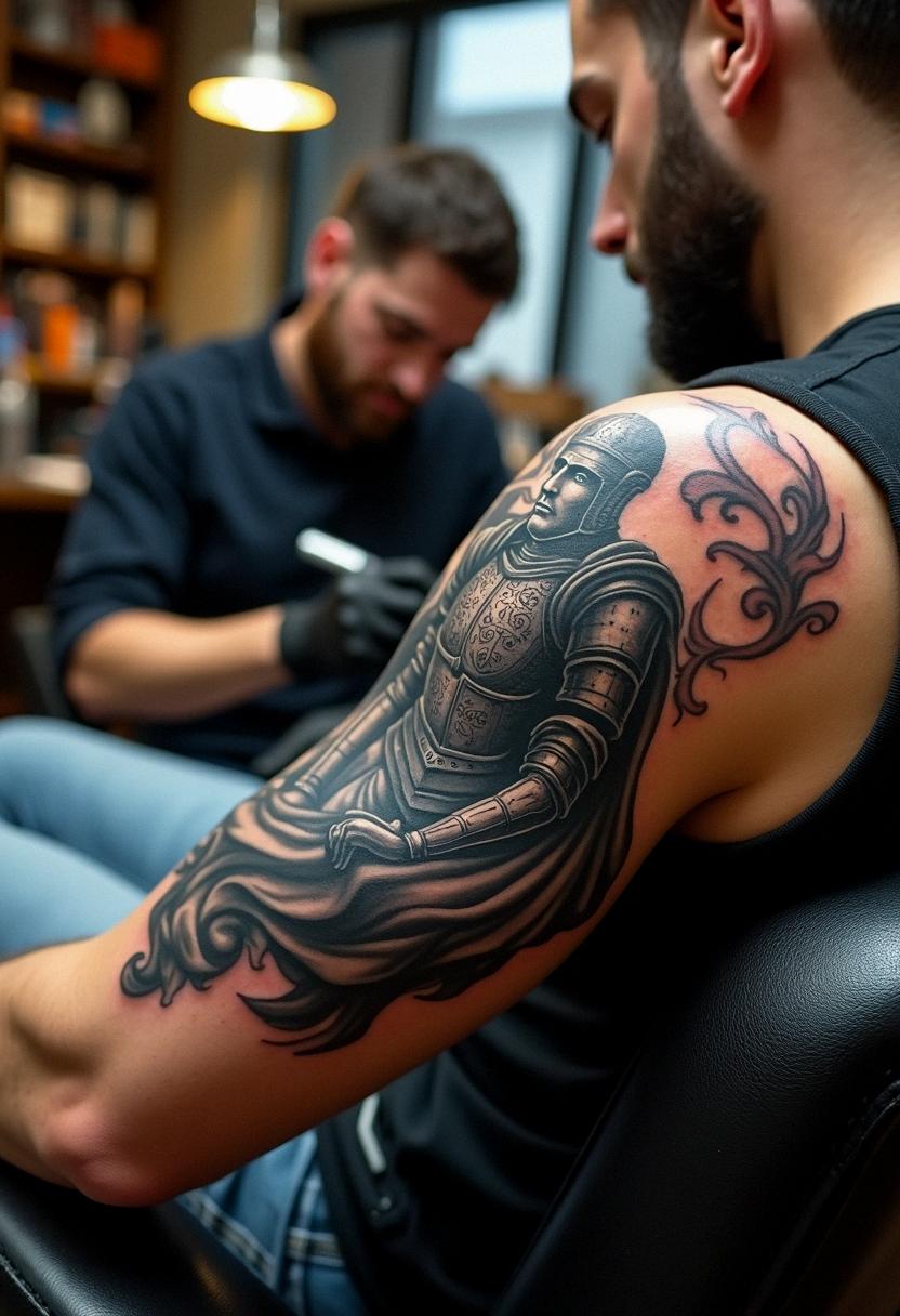 knight tattoo