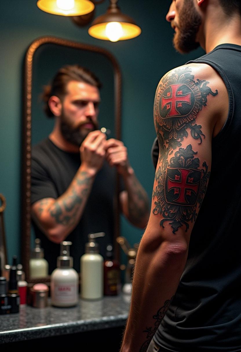 knights templar tattoo