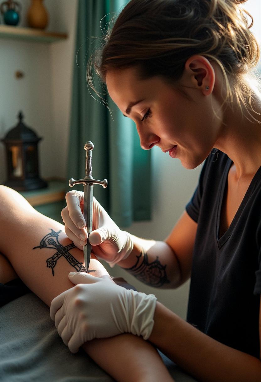 knights templar tattoo