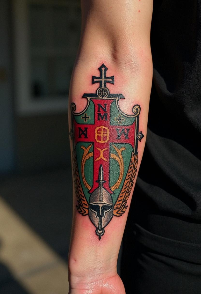 knights templar tattoo