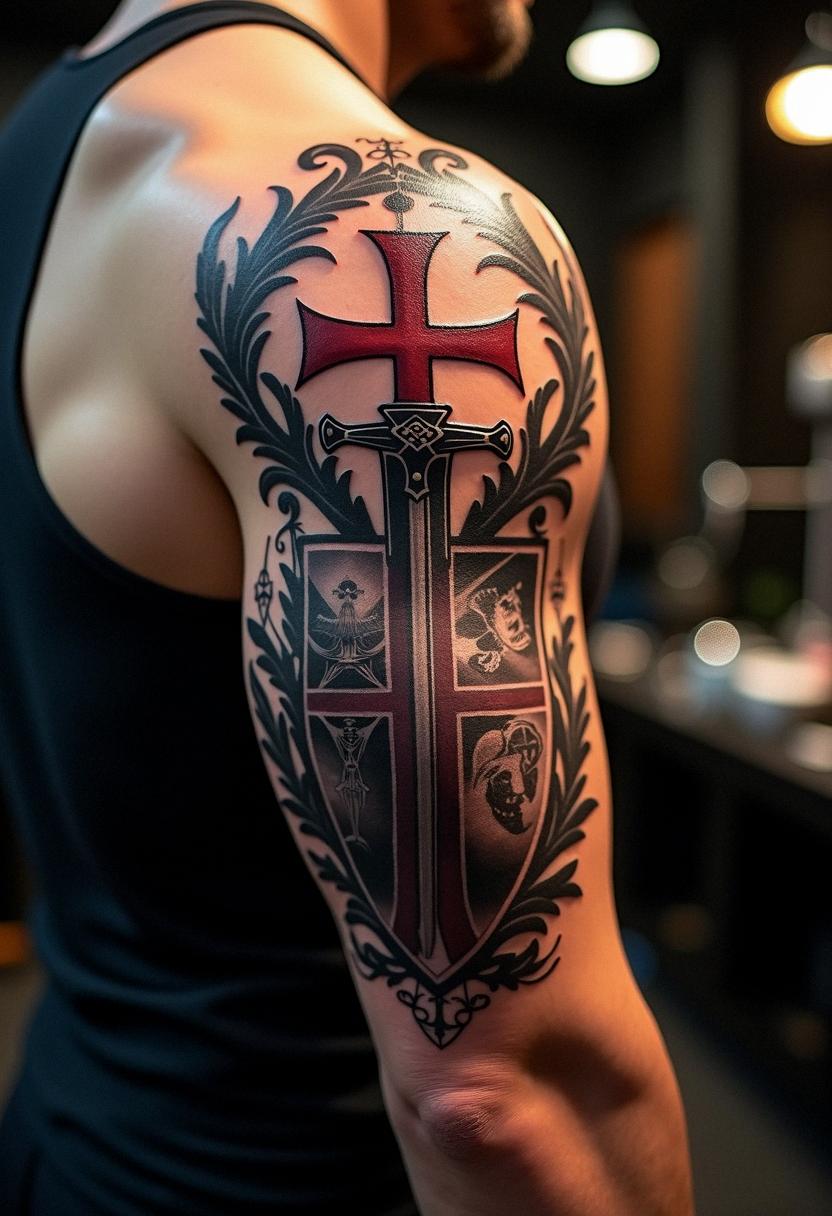 knights templar tattoo