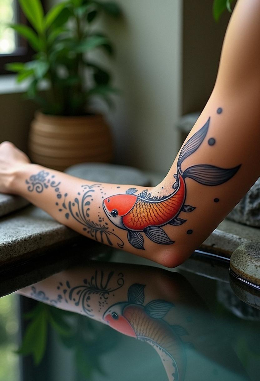 koi fish tattoo