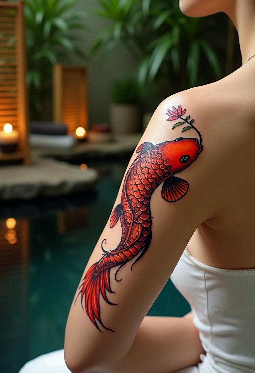 koi fish tattoos