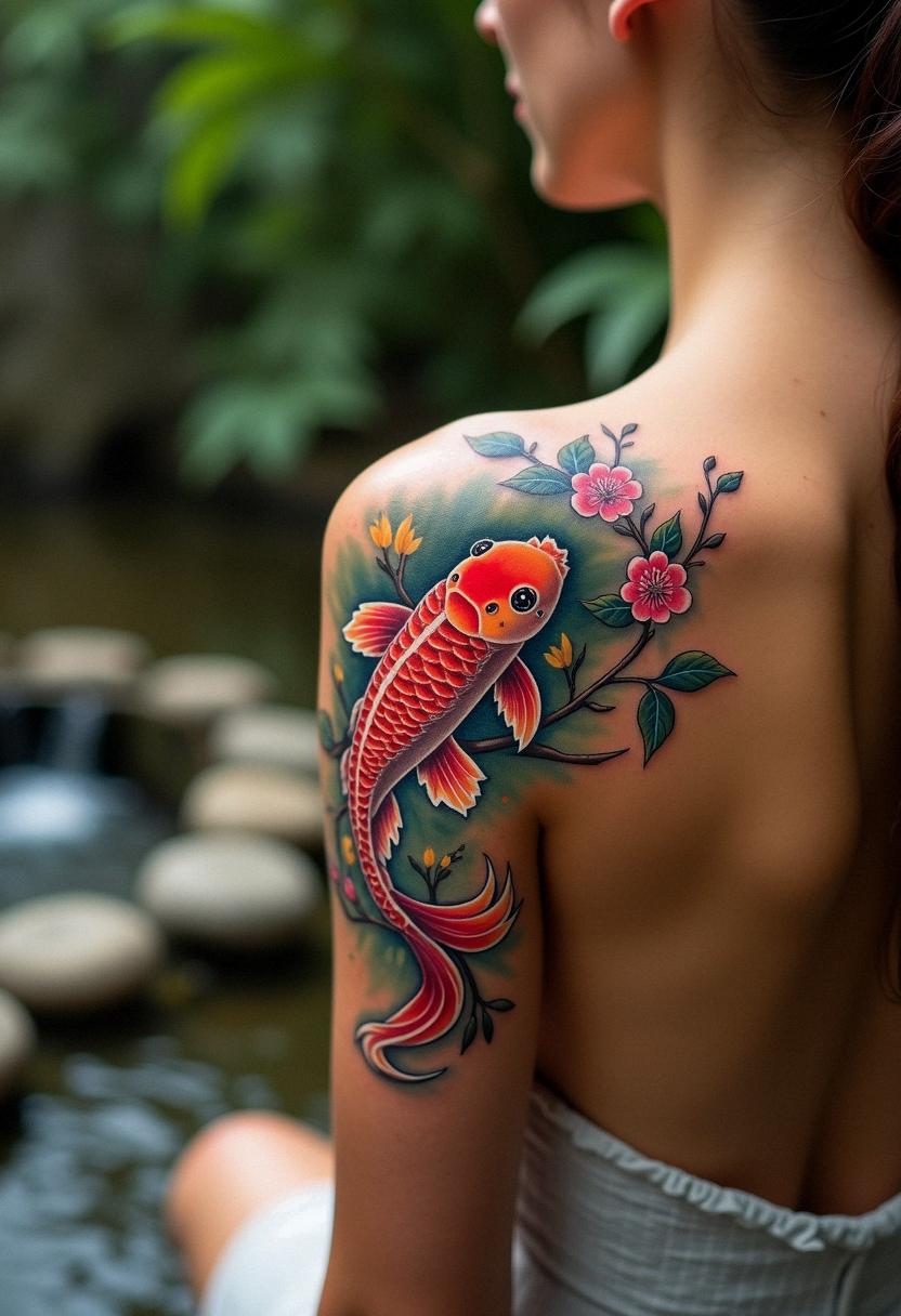 koi fish tattoos