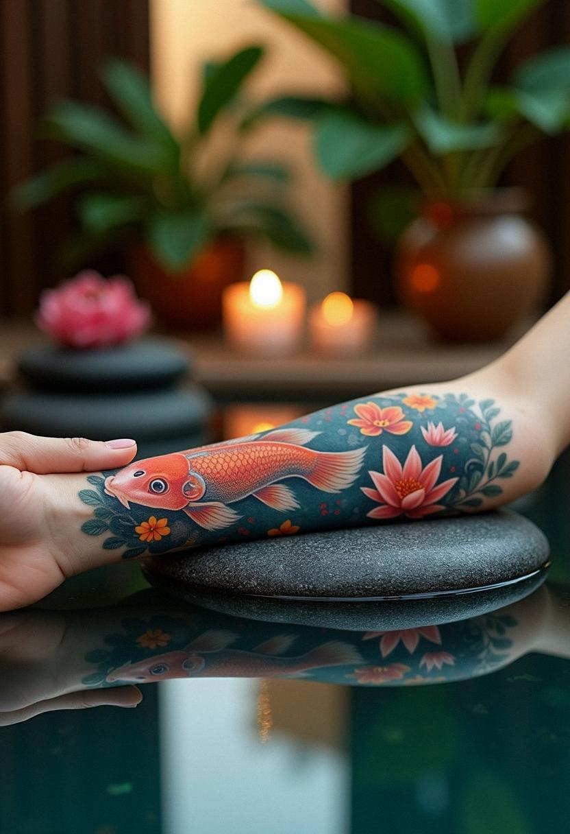 koi fish tattoos