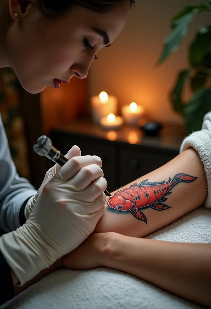 koi fish tattoos