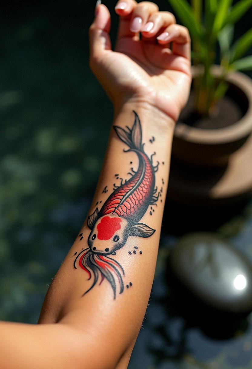 koi fish tattoos