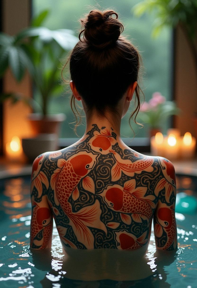 koi fish tattoos