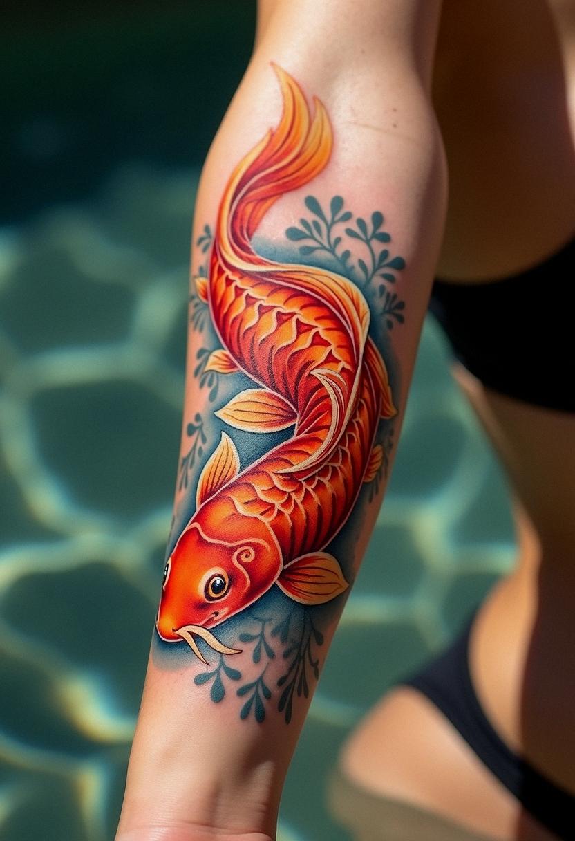 koi fish tattoos