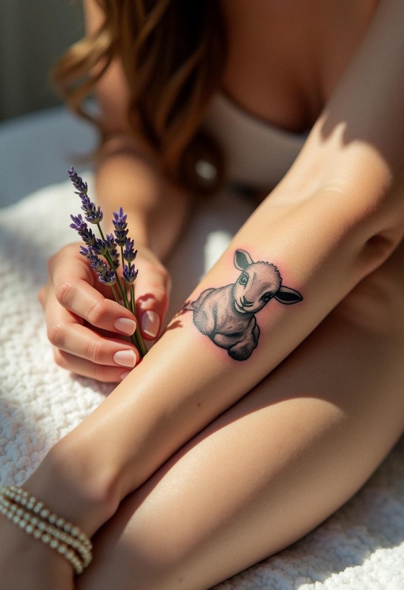 lamb tattoo