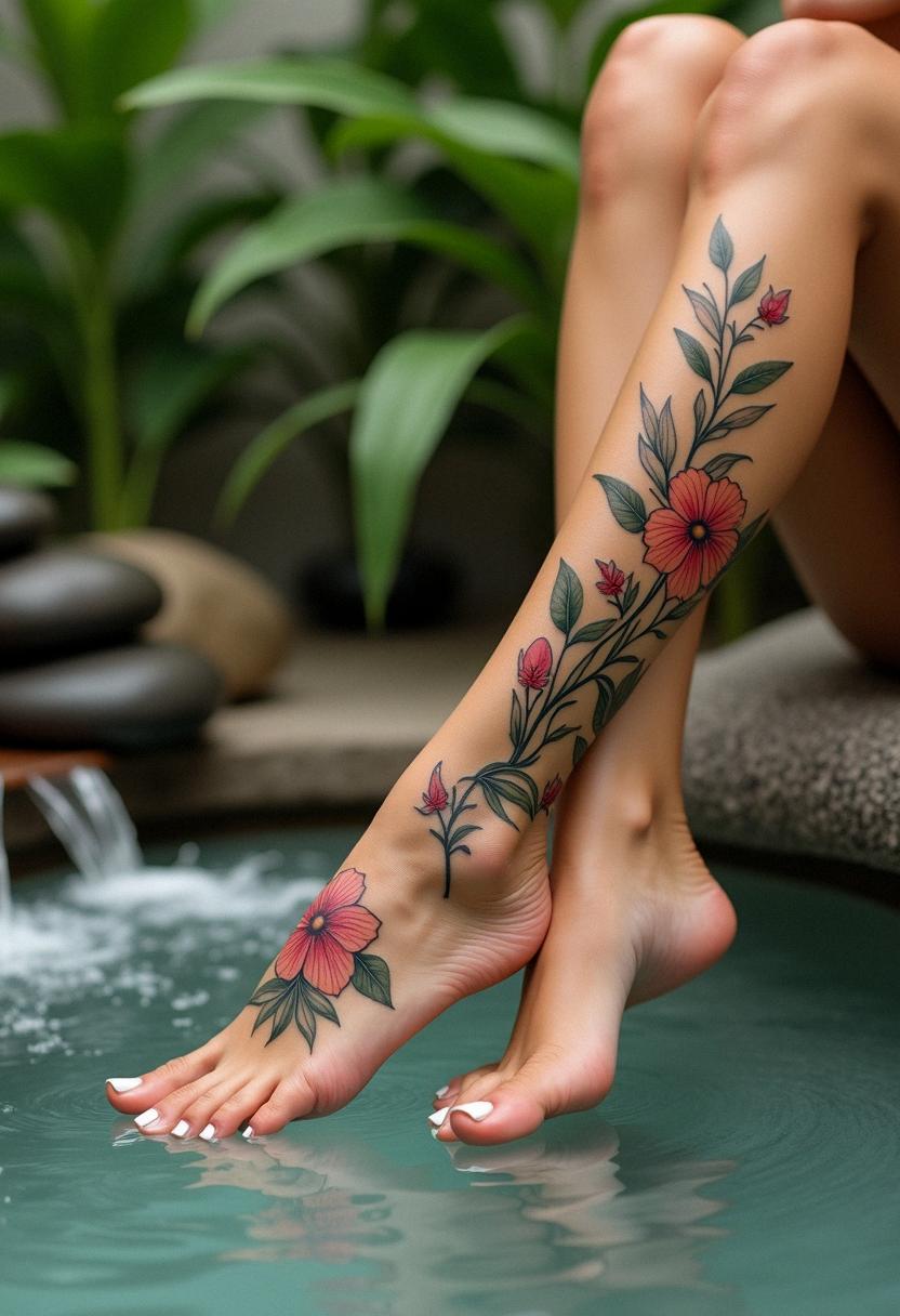 leg tattoos for women