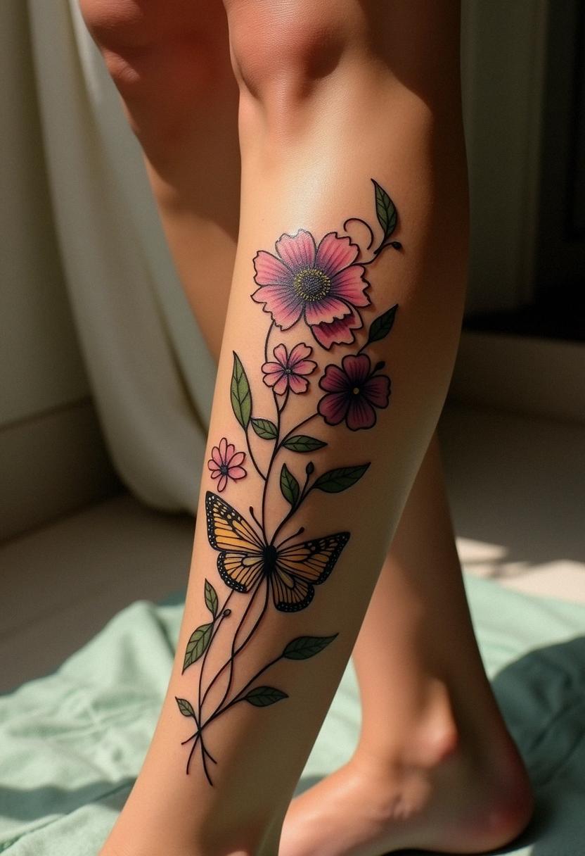 leg tattoos for women