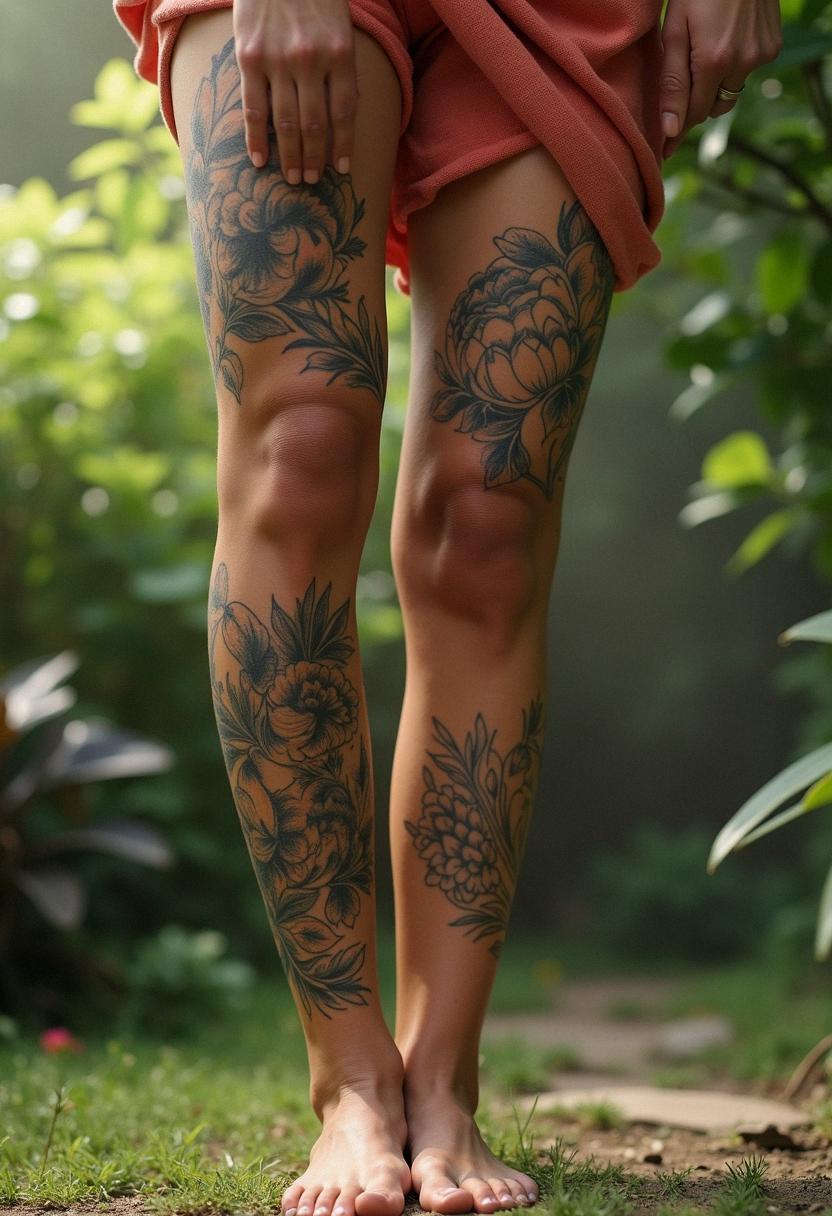 leg tattoos for women