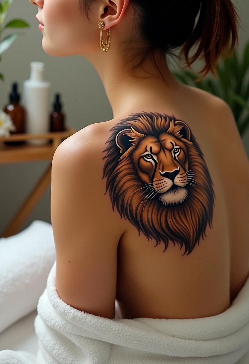 leo tattoo
