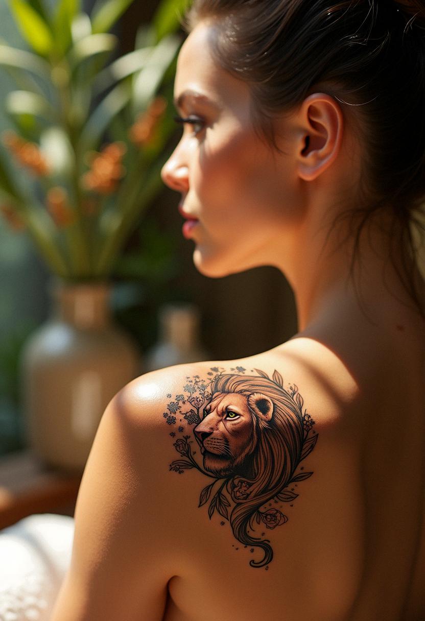 leo tattoo