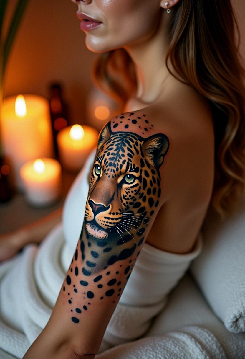 leopard tattoo