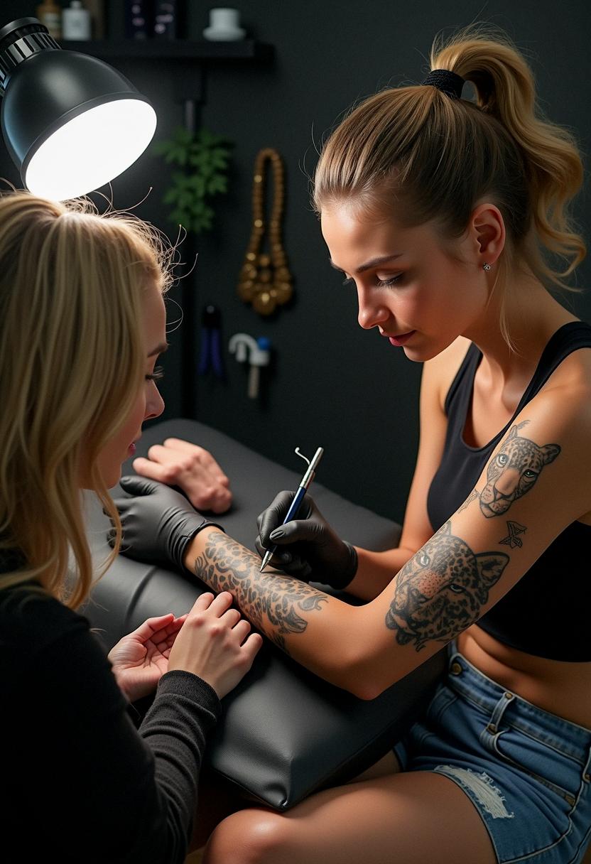 leopard tattoo