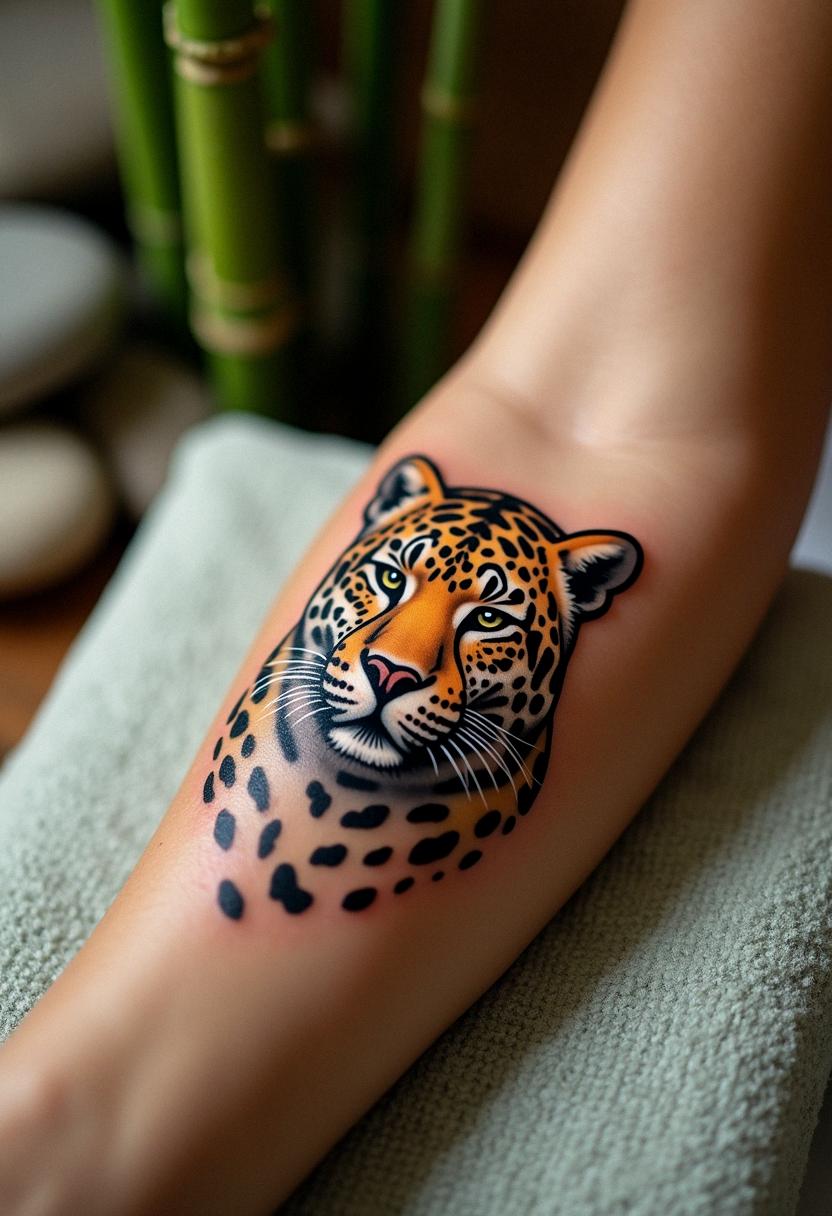 leopard tattoo
