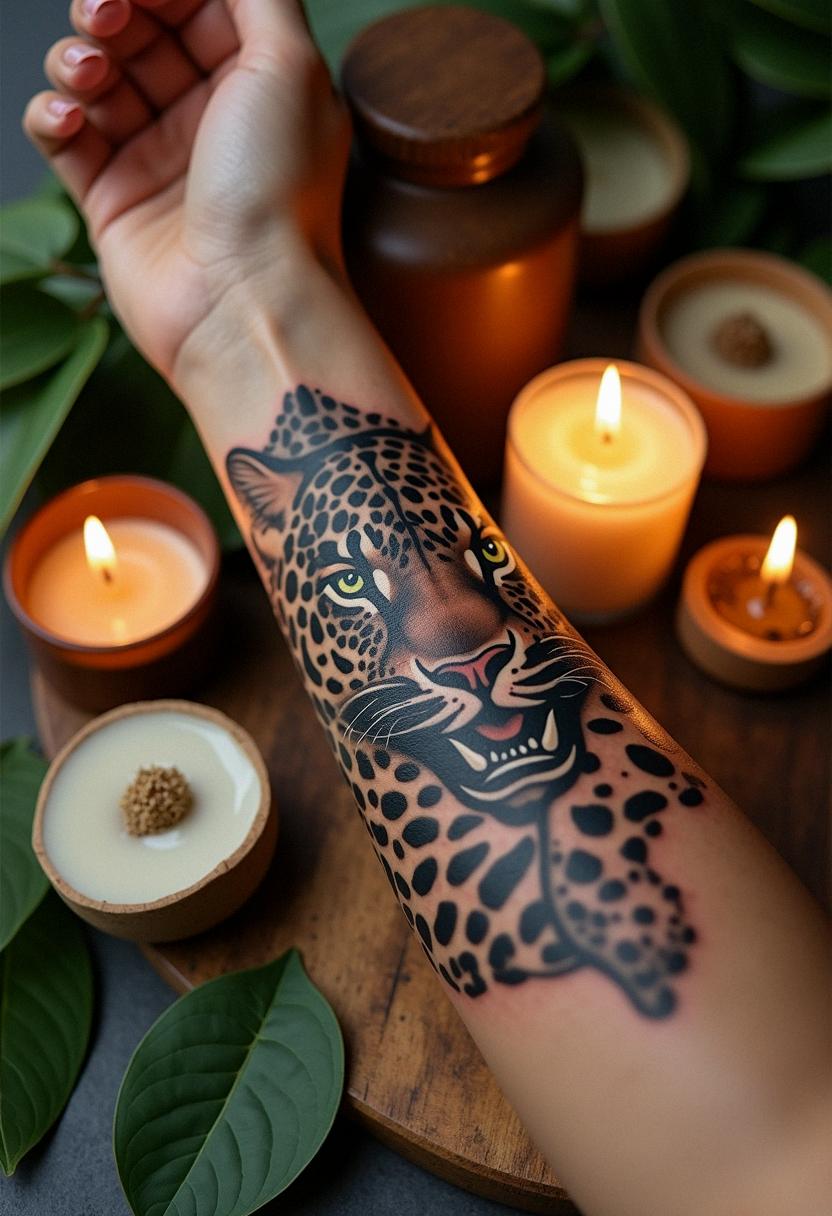leopard tattoo