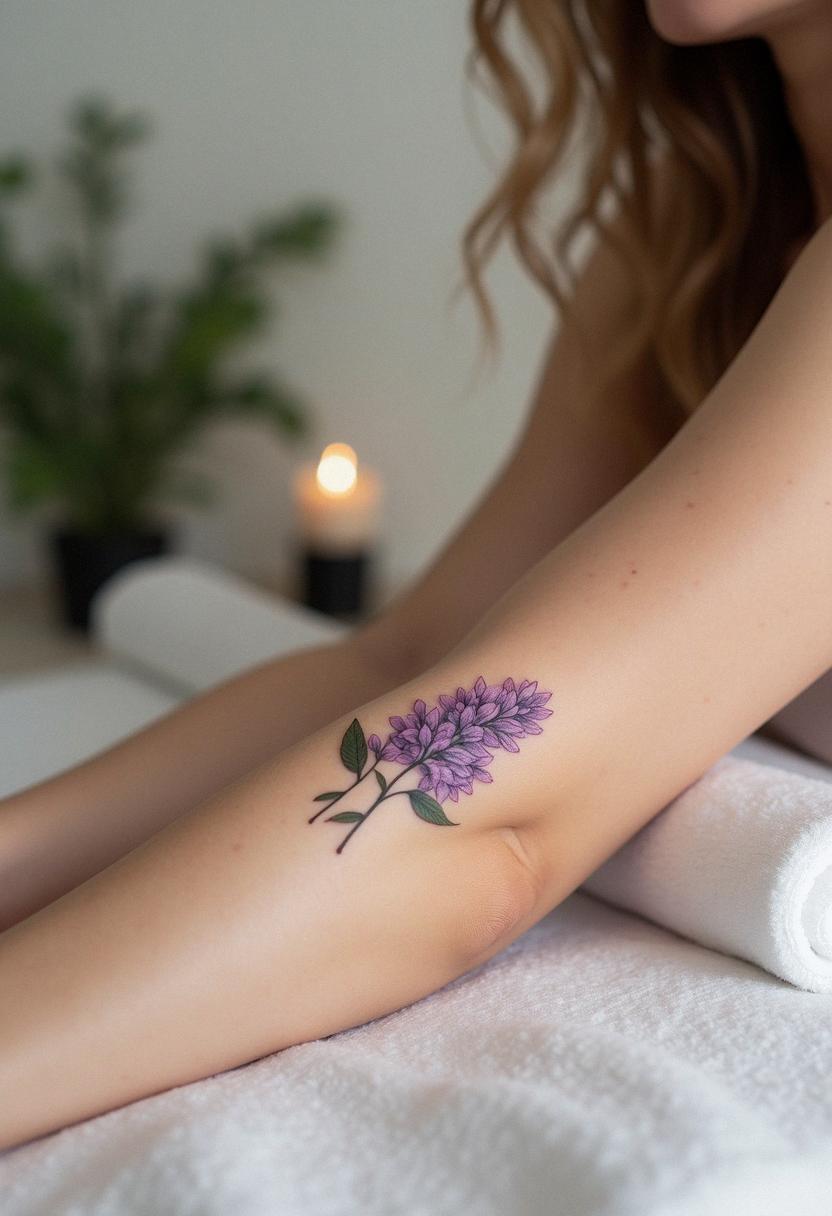 lilac tattoo