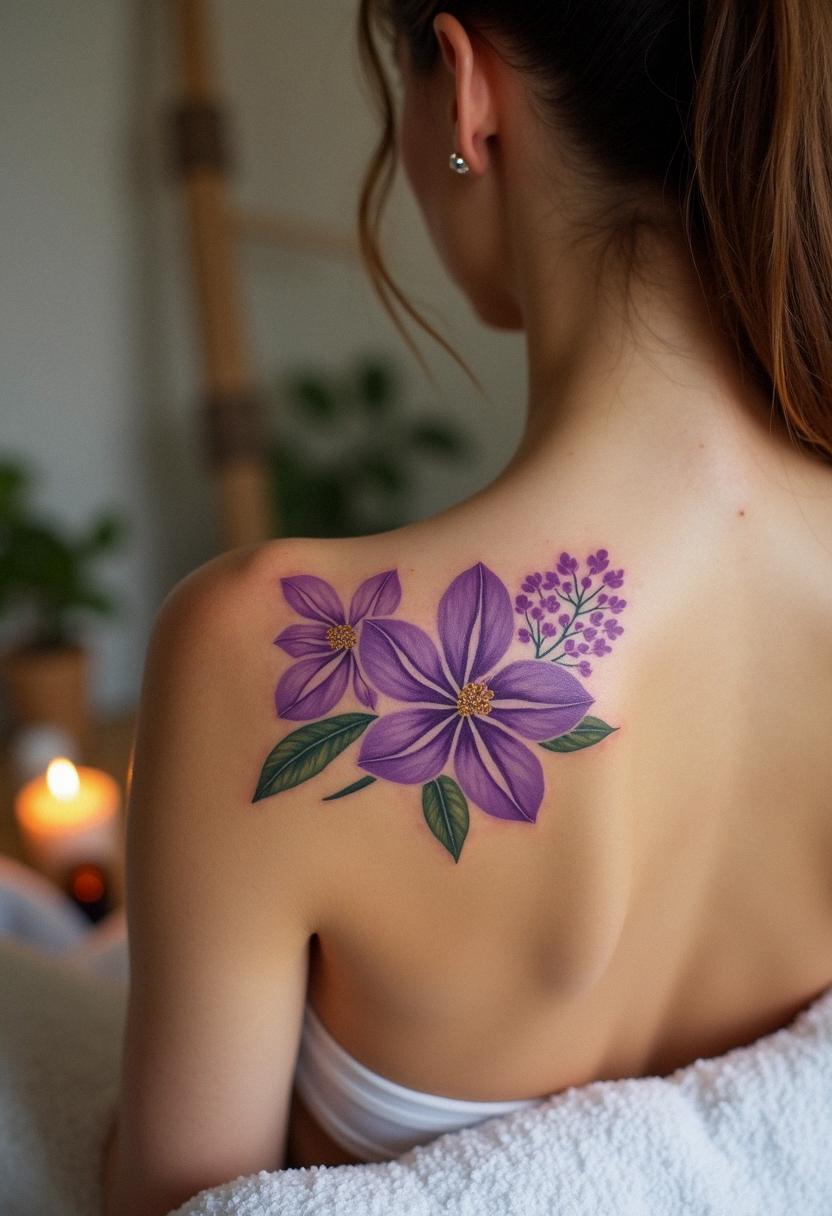 lilac tattoo