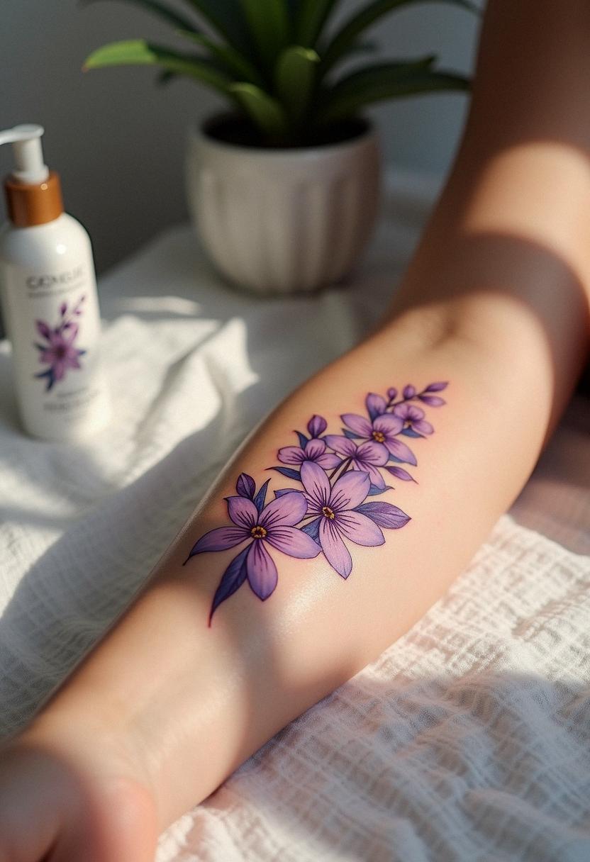 lilac tattoo