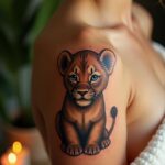 Lion Cub Tattoo 00002