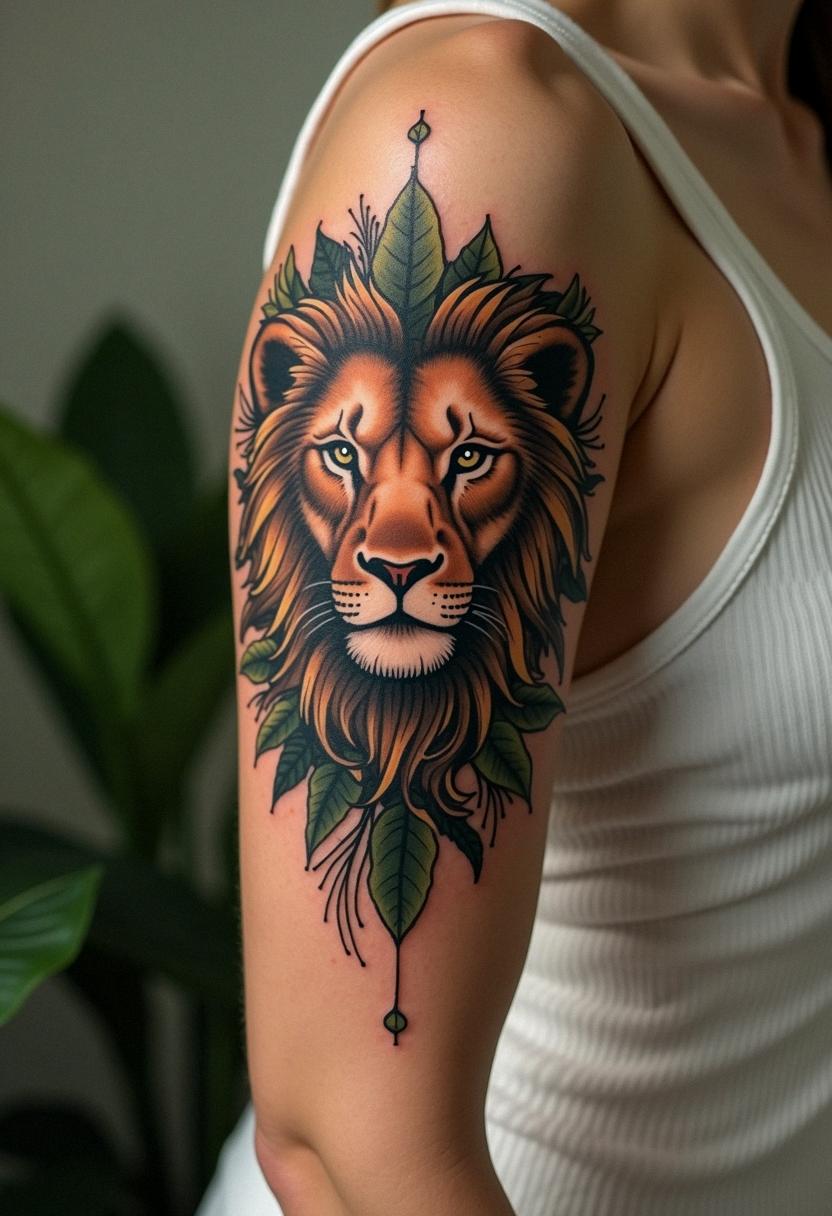 lion of judah tattoo