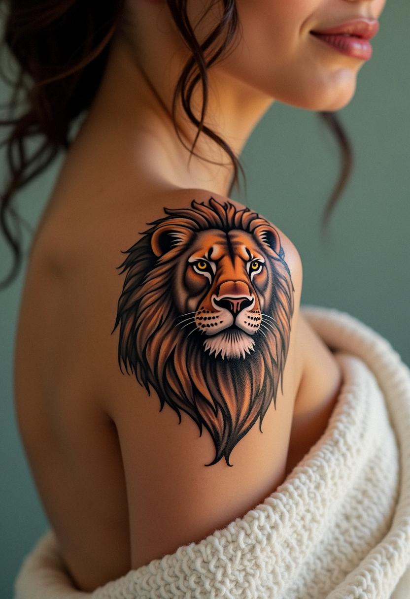 lion of judah tattoo