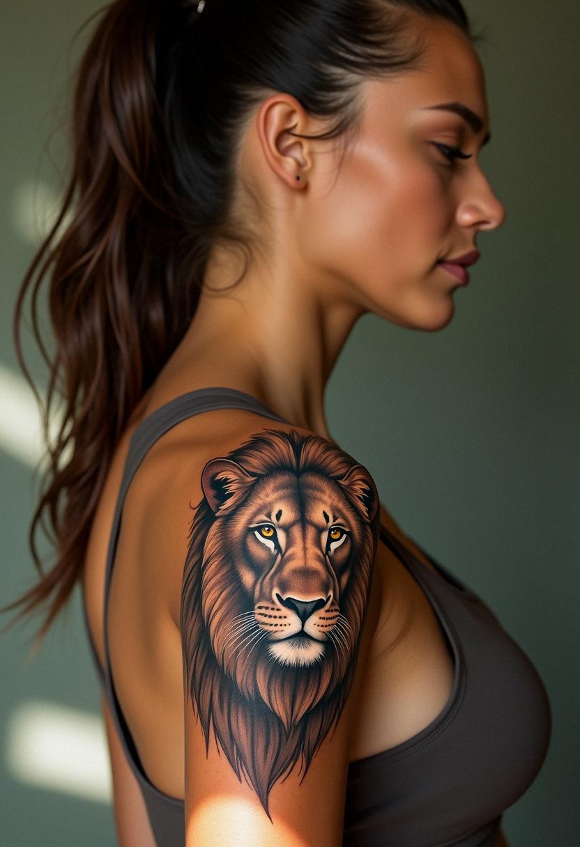 lion of judah tattoo