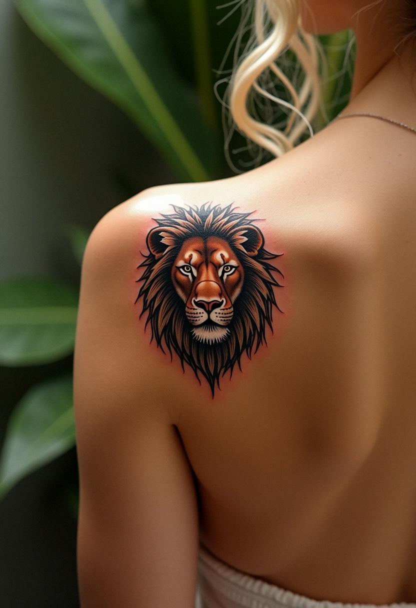 lion of judah tattoo