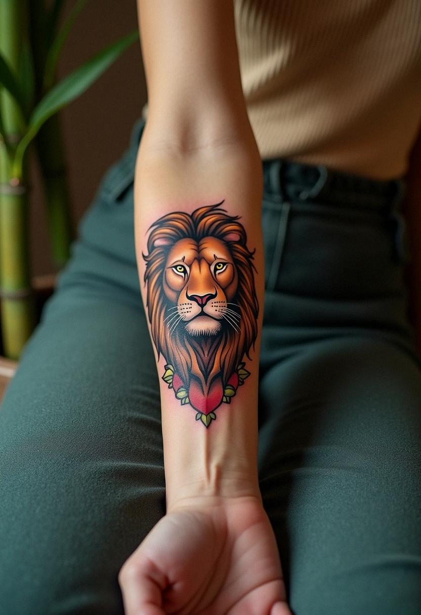 lion of judah tattoo