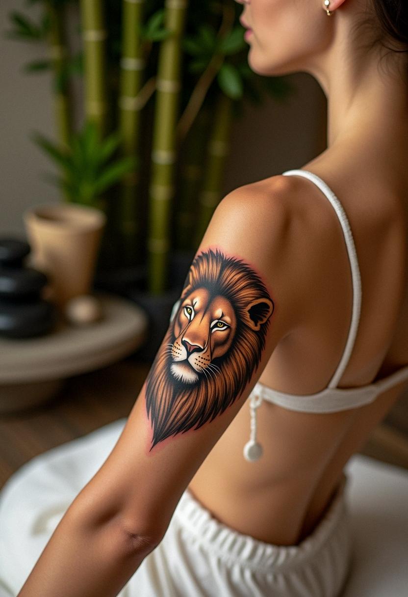 lion tattoo